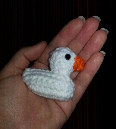 Baby D a just hatched duckling crochet pattern